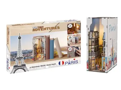 Book nook paris tiny adventures